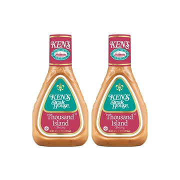 Ken's Steak House Thousand Island Dressing (Thousand Island, 16 Fl Oz (Pack of 2))