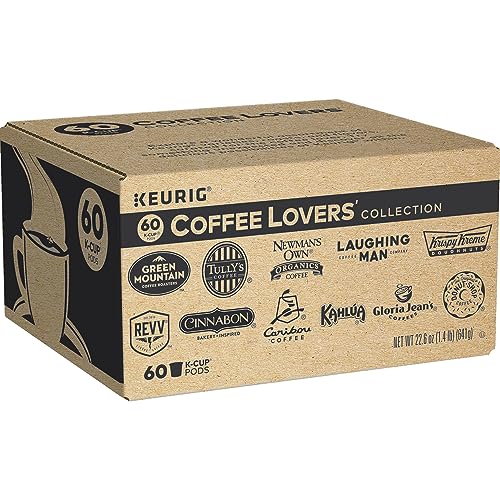 Keurig Coffee Lovers  Collection Variety Pack, Single-Serve Coffee K-Cup Pods Sampler, 60 Count