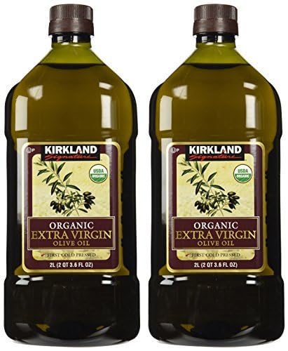 Kirkland Signature 2 X Organic Extra Virgin Olive Oil, 2 Liters