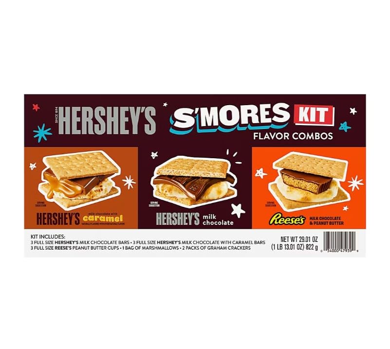 Hersheys Smores Kit, Flavor Combos - 29.01 ounces.