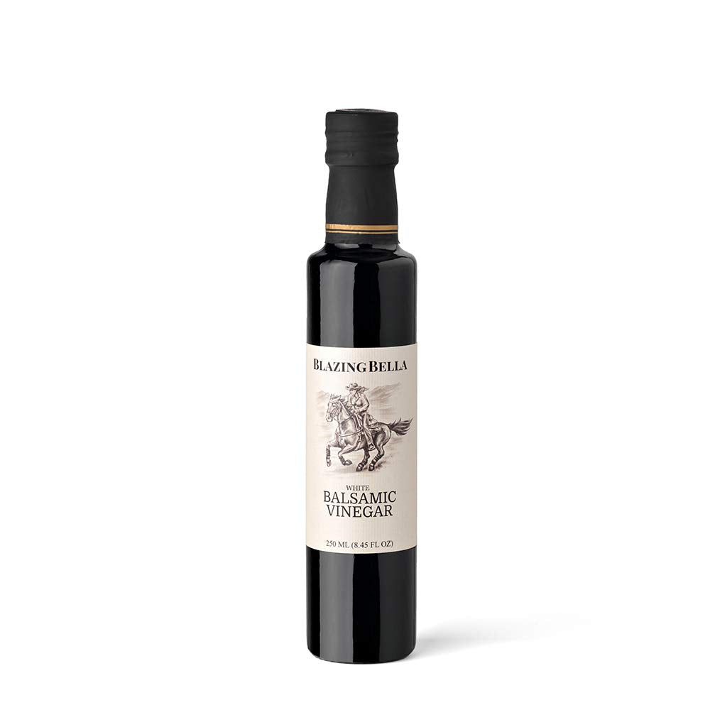 Blazing Bella Balsamic Vinegar, White Balsamic, 8.45 Fl Oz (250 ML), Pack of 1