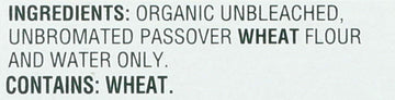 Manischewitz Matzo Organic