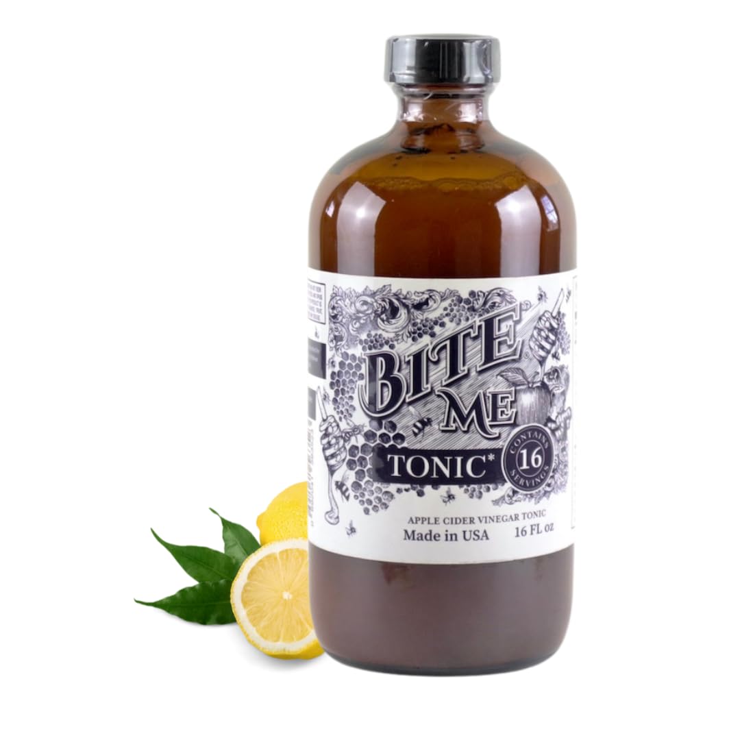 Bite Me Apple Cider Vinegar Tonic with Manuka Honey - 16 Fl Oz