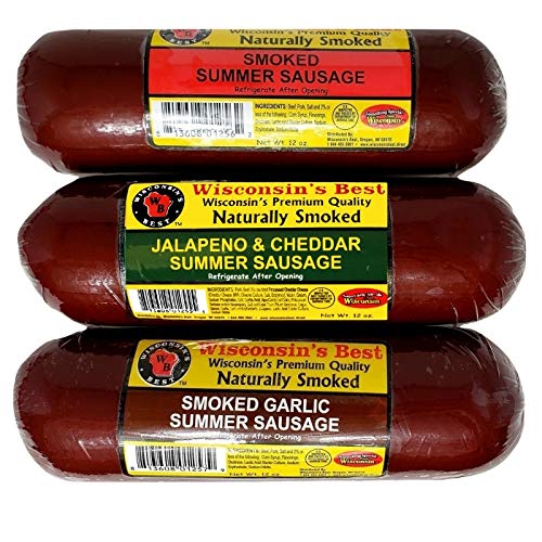 Wisconsin Cheese Company Gourmet Cheese & Sausage Gift Box - 44 Ounces, Perfect for Parties and Holiday Gifts