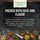 Frontier Co-op Organic Fair Trade Black Pepper Coarse Grind, 16 Ounces - Premium Seasoning for Cooking and Baking