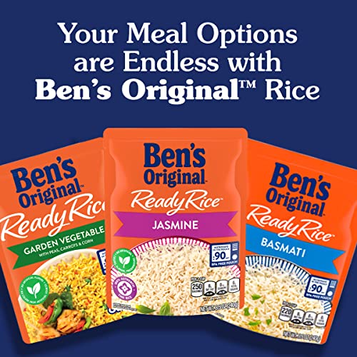 Ben s Original Flavored Ready Rice, Cheddar Broccoli, Microwave Rice for an Easy Lunch, Suitable for Vegetarians - 8.5 oz Pouch