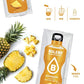 BOLERO - Pineapple Flavored, Sugar Free and Low Calorie Powdered Drink Mix, Makes 1/2 Gallon for Strong Flavor or 1 Gallon for M