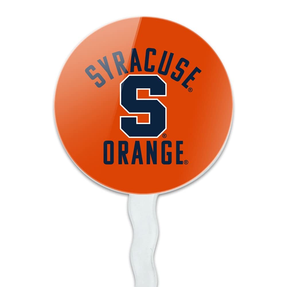 Graphics & More Syracuse University Orange Cupcake Picks Toppers Decoration Set Of 6