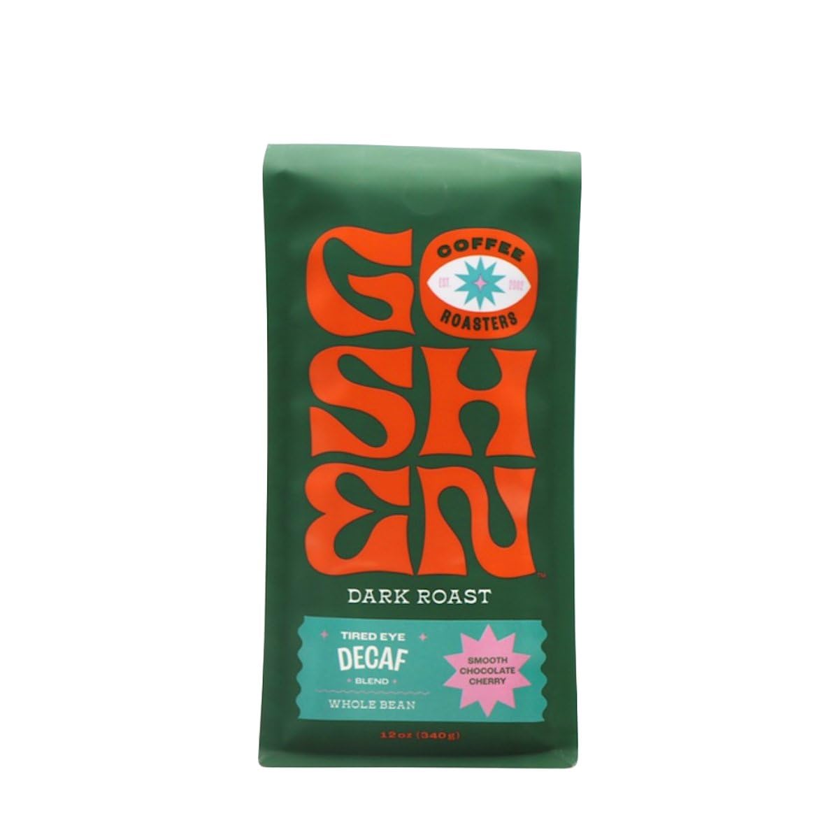 Bean Box Tired Eye Decaf Whole Bean Coffee - 12 Ounce Bag