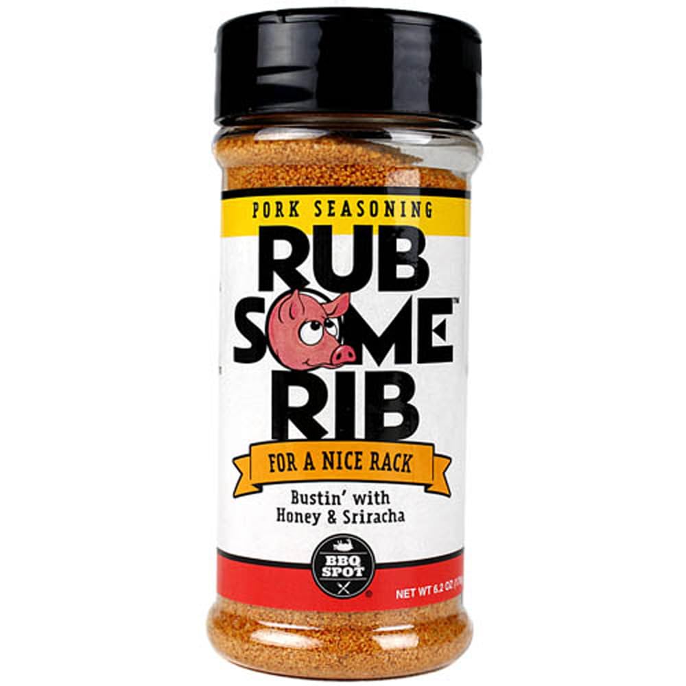 Bbq Spot Rub Some Rib Honey And Sriracha Seasoning Rub 6 Oz