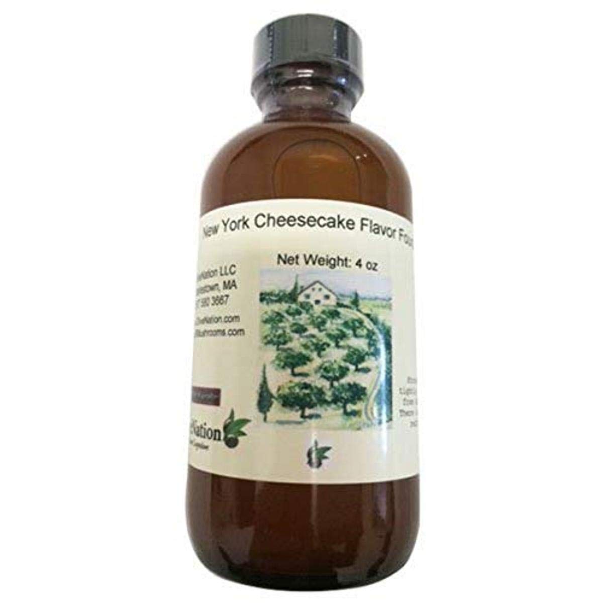 OliveNation Cheesecake Flavoring for Beverages, Ice Cream, Baked Goods - Sugar Free, Gluten Free - 8 Fl Oz