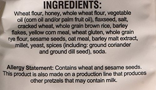 Utz Sourdough Specials Multigrain Pretzels, 14 Ounce, Crunchy Snack