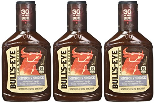 Bull'S-Eye, Bbq Sauces, 18Oz Bottle (Pack Of 3) (Choose Flavors Below) (Hickory Smoke)