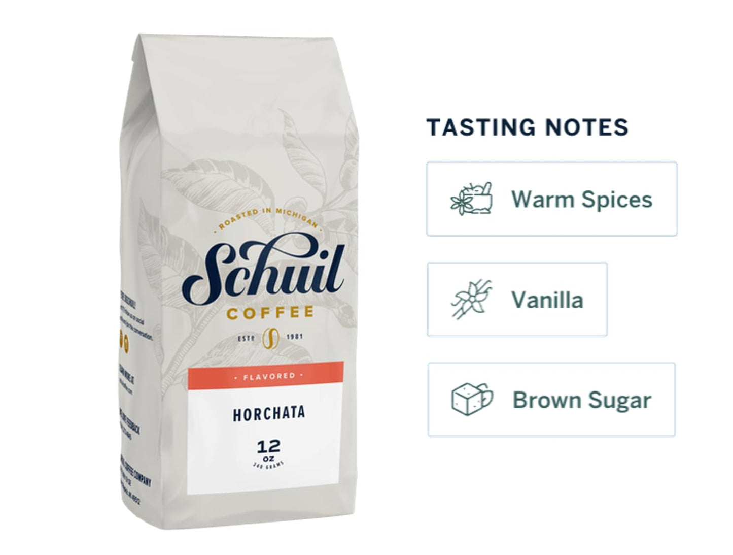 SCHUIL Whole Bean Coffee, Gourmet Artisan Coffee, Smooth & Full Bodied, 12 oz Bag