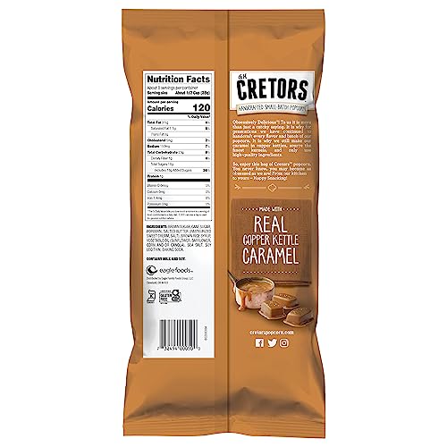 G.H. Cretors Popcorn, Caramel Corn, 8 Ounce (Pack Of 12)