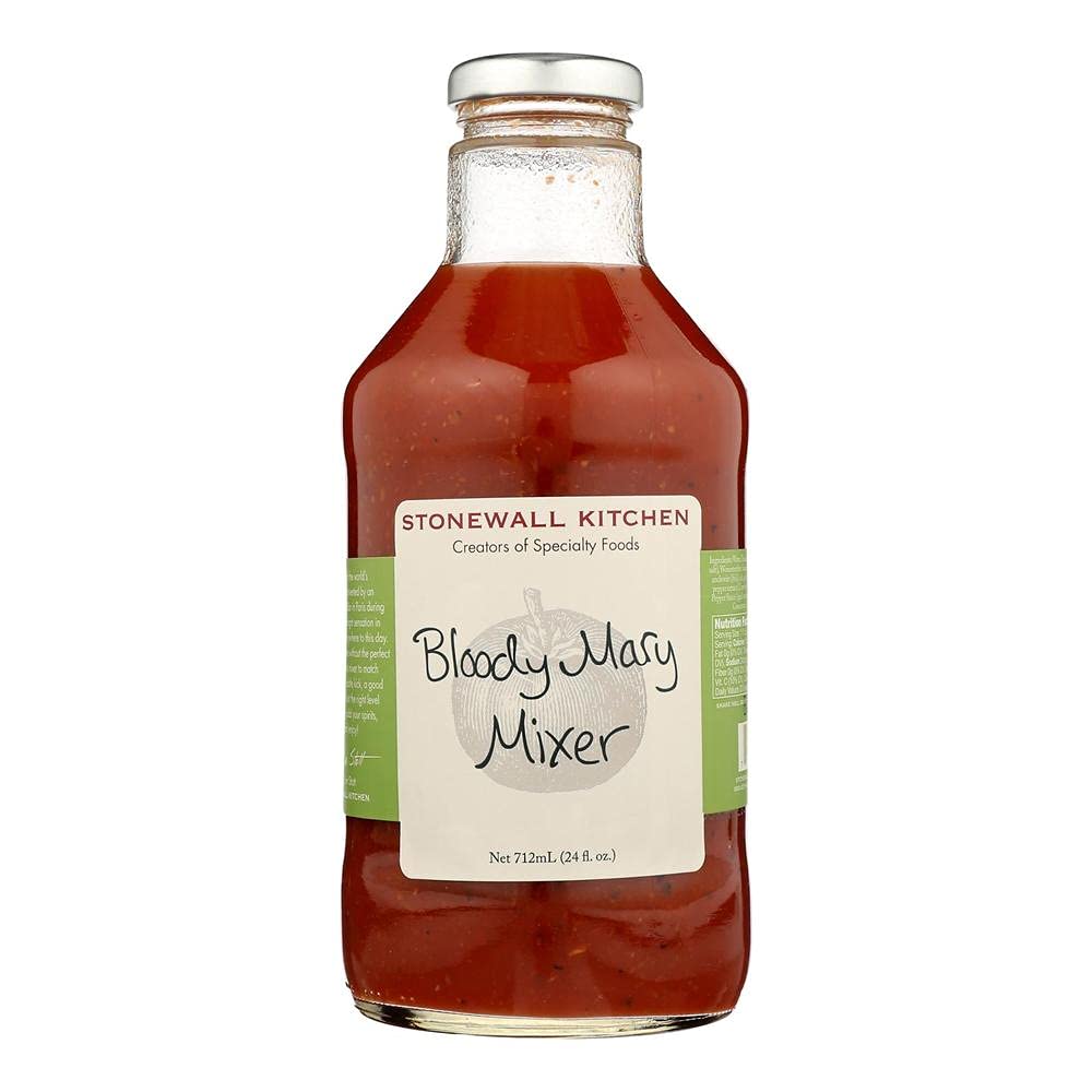 Stonewall Kitchen Bloody Mary Mix, 24 Ounces, Red, Pack of 1