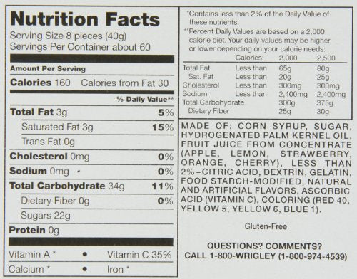 Starburst Original Fruit Chews Candy, 3.45 Ounce 24 Share Size Packs)