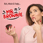 Mr. Brownie Chocolate Brownies | 8 Individually Wrapped Bites | 2 Pack | Dark Brown