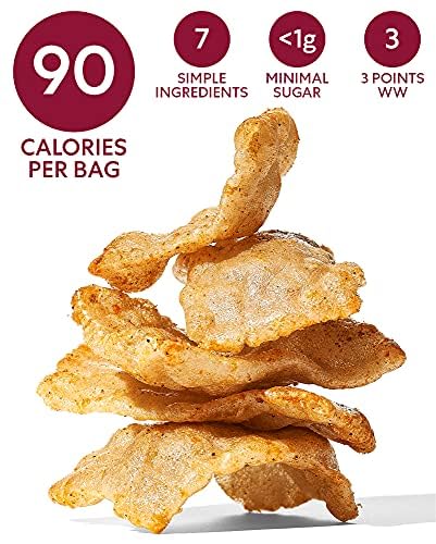 Snacklins Plant Based Crisps Teriyaki - Gluten Free, Grain Free, 100% Kosher, Vegan Healthy Snacks, Crunchy Puffed Snack, Only 9