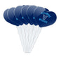 GRAPHICS & MORE Acrylic Cupcake Picks Set of 6 - Villanova University Wildcats Decor Toppers