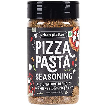 Urban Platter Pizza Pasta Seasoning, 80G [All Purpose, Italian Style Seasoning Of Herbs, Spices And Lots Of Love!]