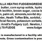 Home Made Creamy Vanilla Toffee Fudge - 1 1/2 Lb Box