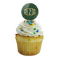 St. Norbert College Primary Logo Cupcake Picks Toppers Decoration Set Of 6