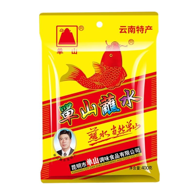 Danshan (????) Yunnan BBQ Chili Powder Dipping Sauce (400g) | Traditional Chinese Spice Blend | Hot & Savory Seasoning for BBQ, 
