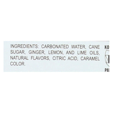 Boylan Soda Ginger Ale 4-Pack, 12 Fl Oz, Green, Model 53869
