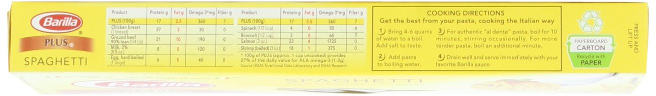 Barilla Plus Pasta, 14.5 Ounce
