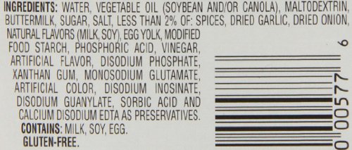 Hidden Valley Ranch Dressing, Light Original, 16-Ounce Bottles (Pack of 6)