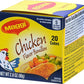 Maggi Chicken Flavor Bouillon 20 Cubes, 2.80 Ounce (Pack of 24)