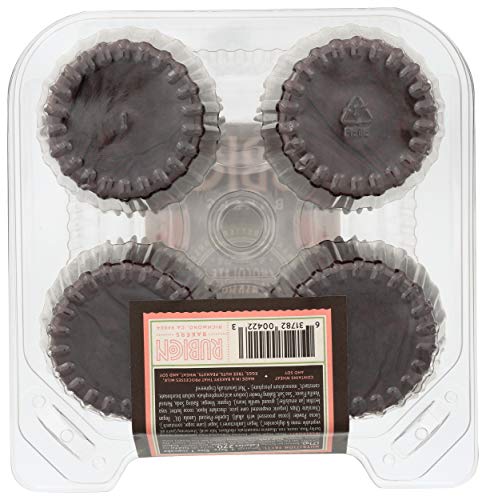 Rubicon Bakery, Cupcake Vegan Chocolate Blackout, 10 Ounce (Pack of 1)
