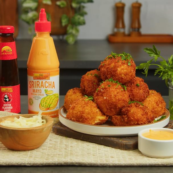 Lee Kum Kee Sriracha Mayo, Made With Cage Free Eggs, 15 Fluid Ounces (Pack Of 6)