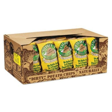 Dirty Chips Sour Cream And Onion Multi-Pack, 2-Oz Bags (Pack Of 50)