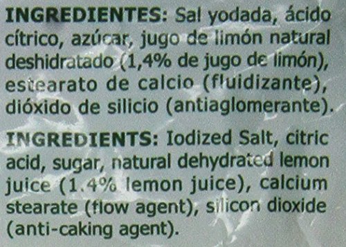 Limon 7 Salt & Lemon Powder Mexican Candy By Anahuac, 0.5 Pounds