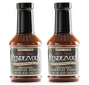 Charlie Vergos Rendezvous (Memphis) Famous Barbecue Sauce 1LB 2oz (510g) 2 Units