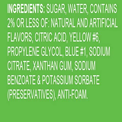 Hypothermias Lime Ready To Use Gallon (128 Fl. Oz) Hawaiian Snow Cone Flavors Syrup - Shaved Ice, 100% Pure Cane Sugar