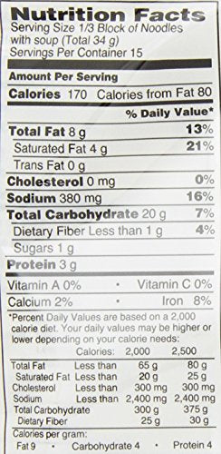 Sapporo Ichiban Chow Mein Yakisoba, 5 Count, 18 Ounce (Pack Of 6)