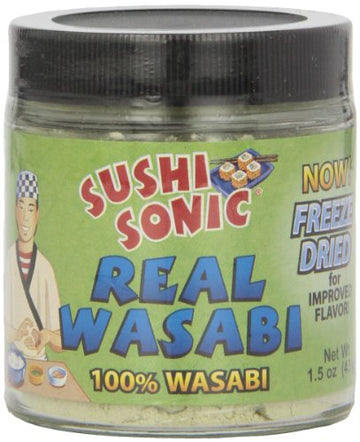 Sushi Sonic 100% Real Powdered Wasabi Jar, 1.5 Ounce