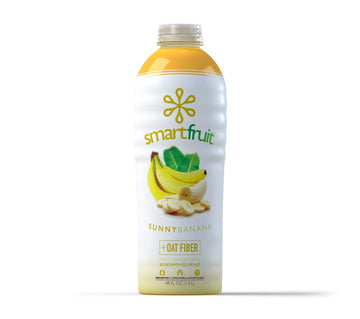 Smartfruit Sunny Banana + Oat Fiber, 100% Real Fruit Pur