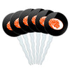 East Central University Secondary Logo Cupcake Picks Toppers Decoration Set of 6