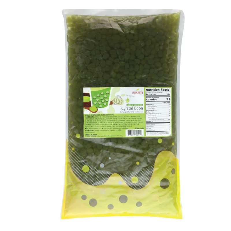 Bossen Crystal Boba (Matcha)