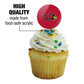 Illinois State Primary Logo Cupcake Picks Toppers Decoration Set Of 6