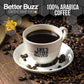 Better Buzz Life Blend (Buzz Life) Whole Bean Coffee Medium Roast, 12 Ounce (Pack Of 1), Small Batch Roasted Arabica Coffee Bean