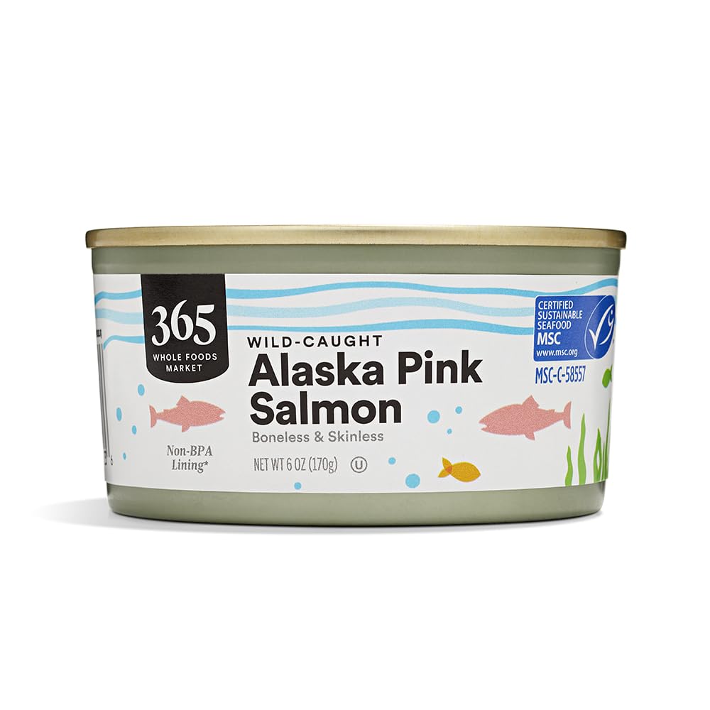 365 By Whole Foods Market, Wild Fancy Pink Salmon, 6 Ounce