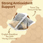 True Honey English Breakfast Tea Bags - Honey Crystals Blended In Every Sachet - Strong Antioxidant Support - All Natural Organi