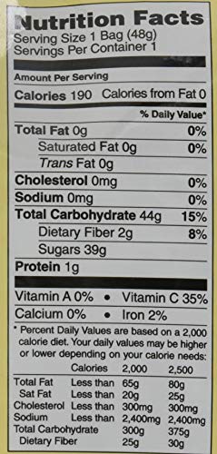 Trader Joe's Freeze Dried Mango Unsweetened & Unsulfured 1.7oz