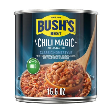 Bush's Hearty Heat Chili Magic Chili Starter, 15.5 Oz (Pack of 24)