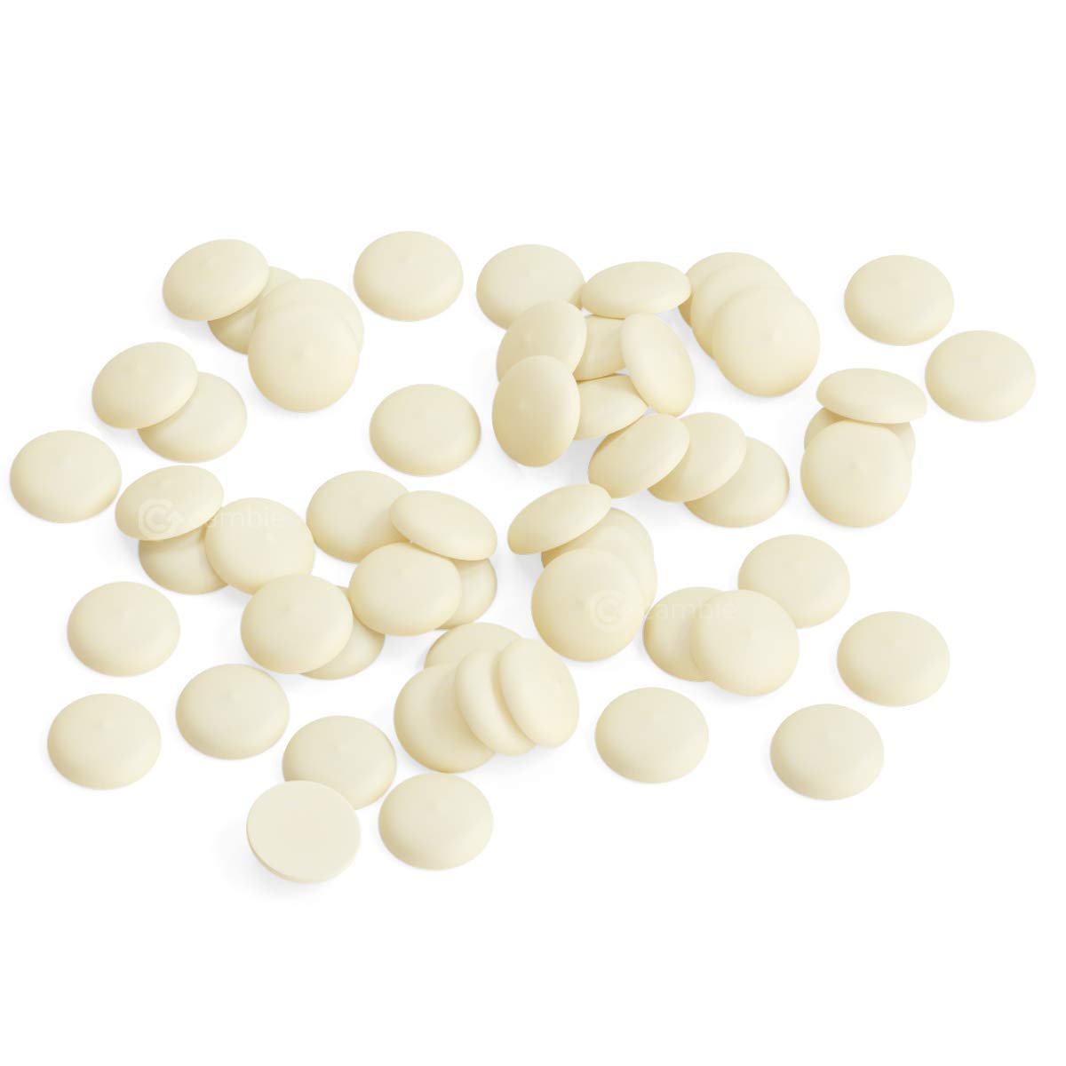 Cambie White Chocolate Couverture 28% - 2 Pounds of European Style White Chocolate Chips